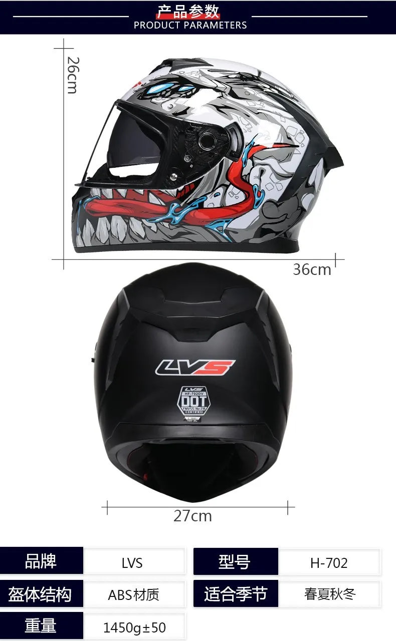 Motorradhelm – Starker Look. Voller Schutz