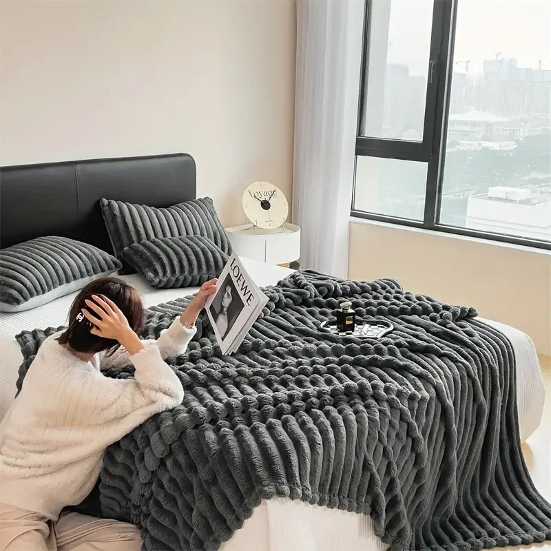 Zuhause wird’s cozy – Wohlfühldecke - sunny.side-Productions