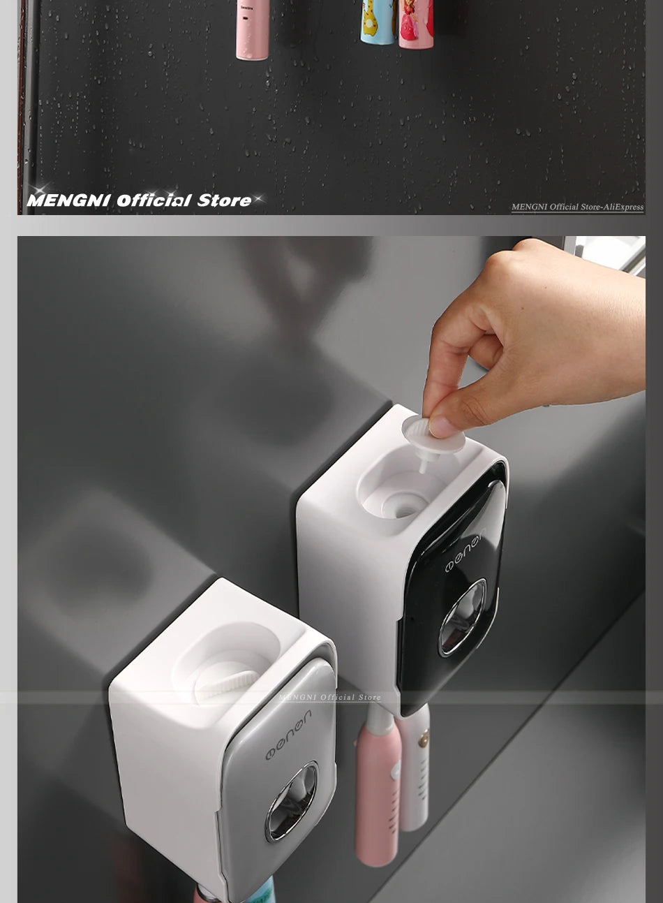 Automatischer Zahnpasta-Spender - sunny.side-Productions