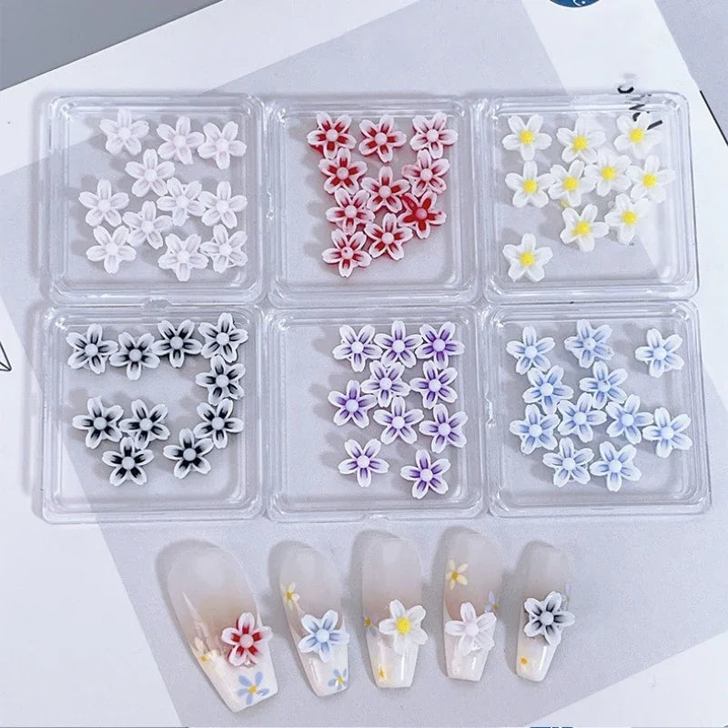 3D Nailart – Schleifen & Blüten