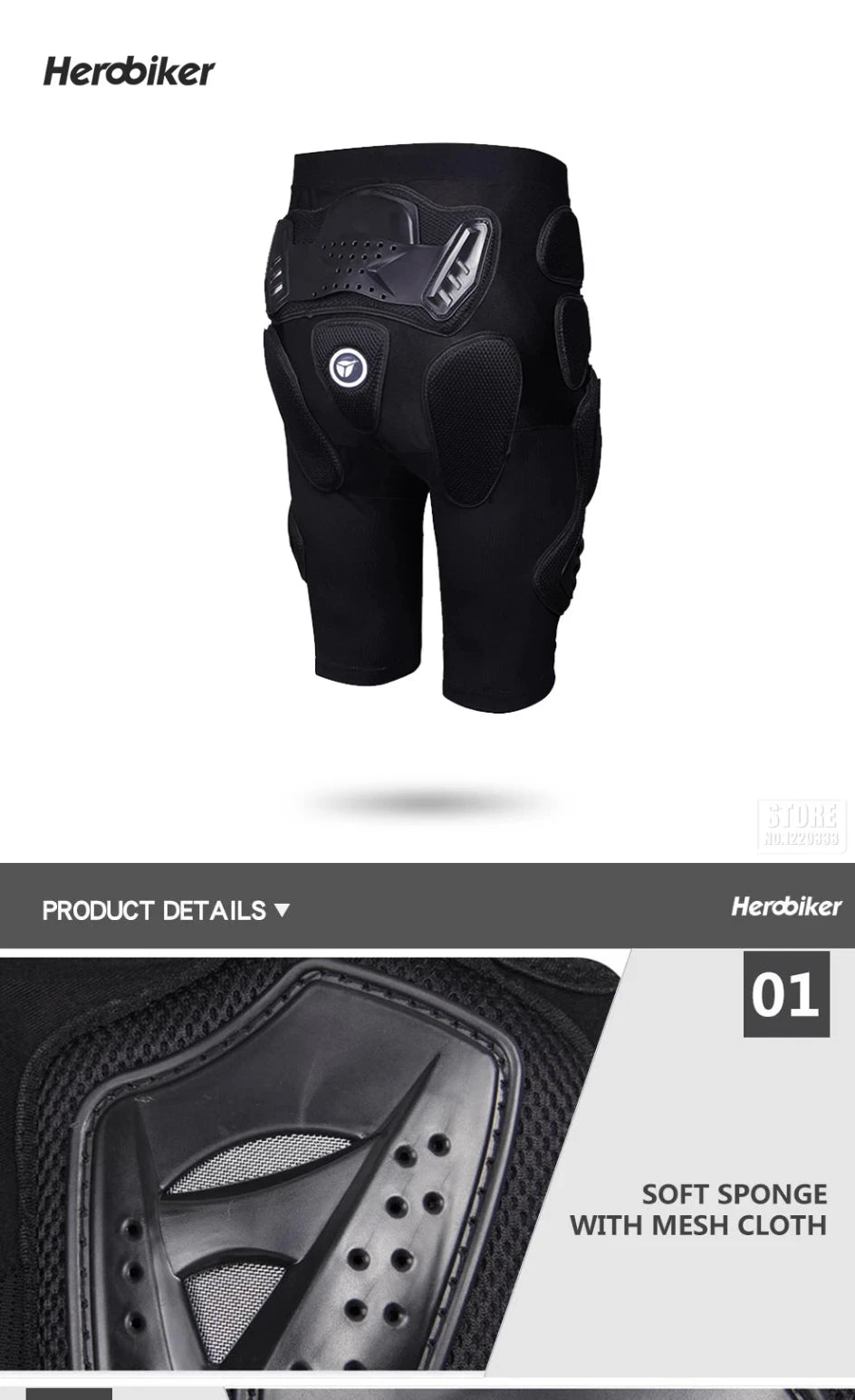 Motocross-Schutzjacke – Sitzt& Schützt