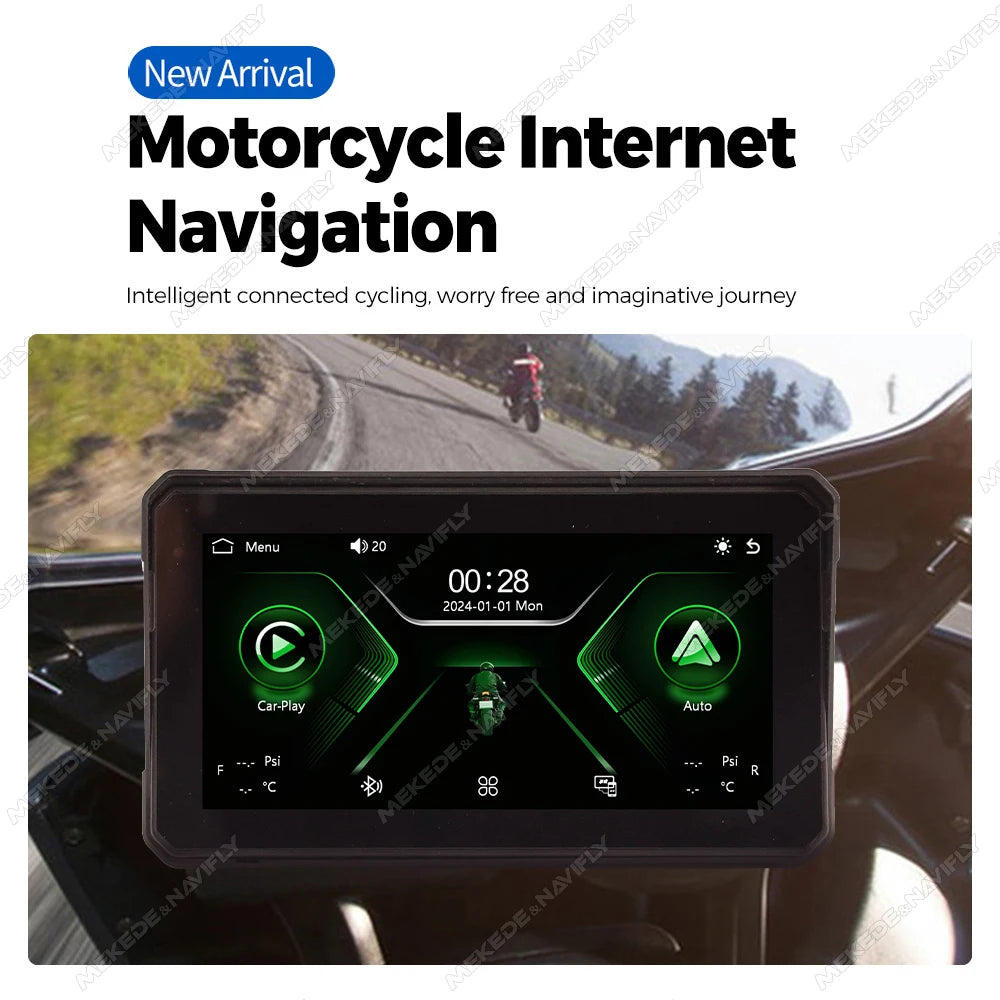 Motorrad-Display – digitales Dashboard