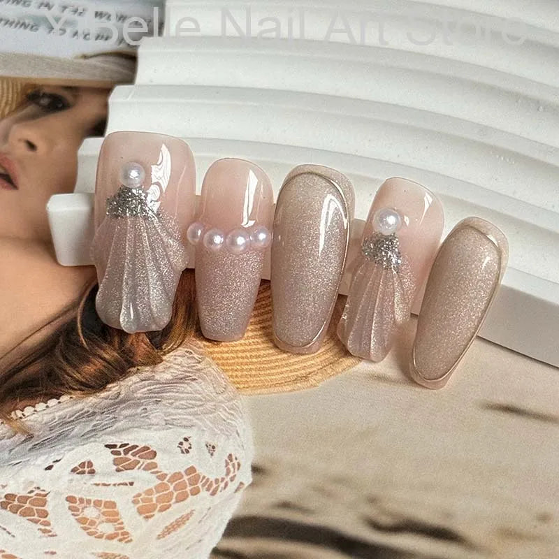 Press-On Nails „Ocean Glow“ - sunny.side-Productions