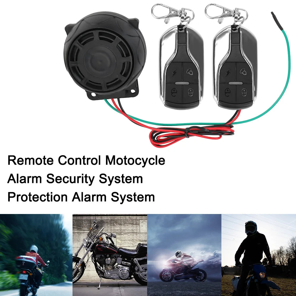 Zweirad- Alarm-System – Diebstahlschutz