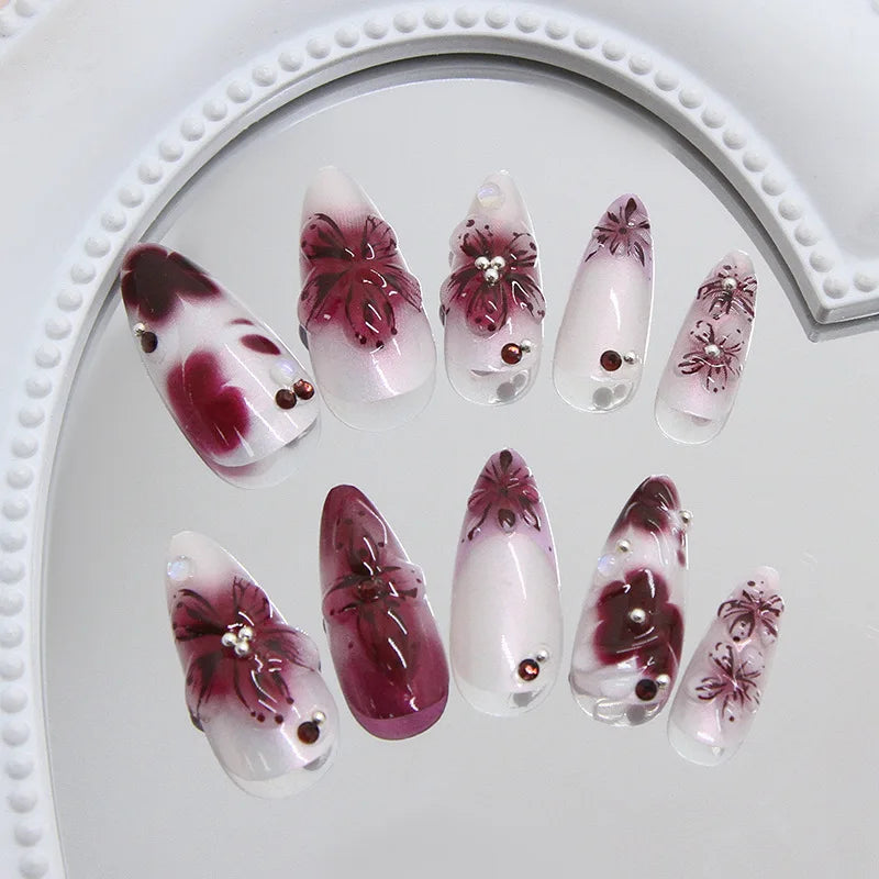 Press-On Nails – Blumendesign