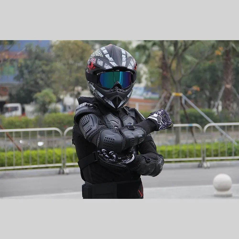 Motocross-Schutzjacke – Sitzt& Schützt