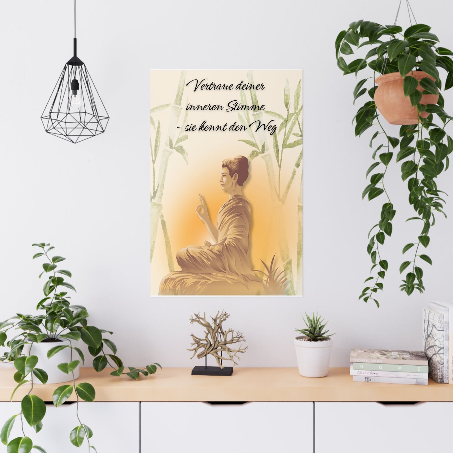 Poster – Vertraue deiner inneren Stimme