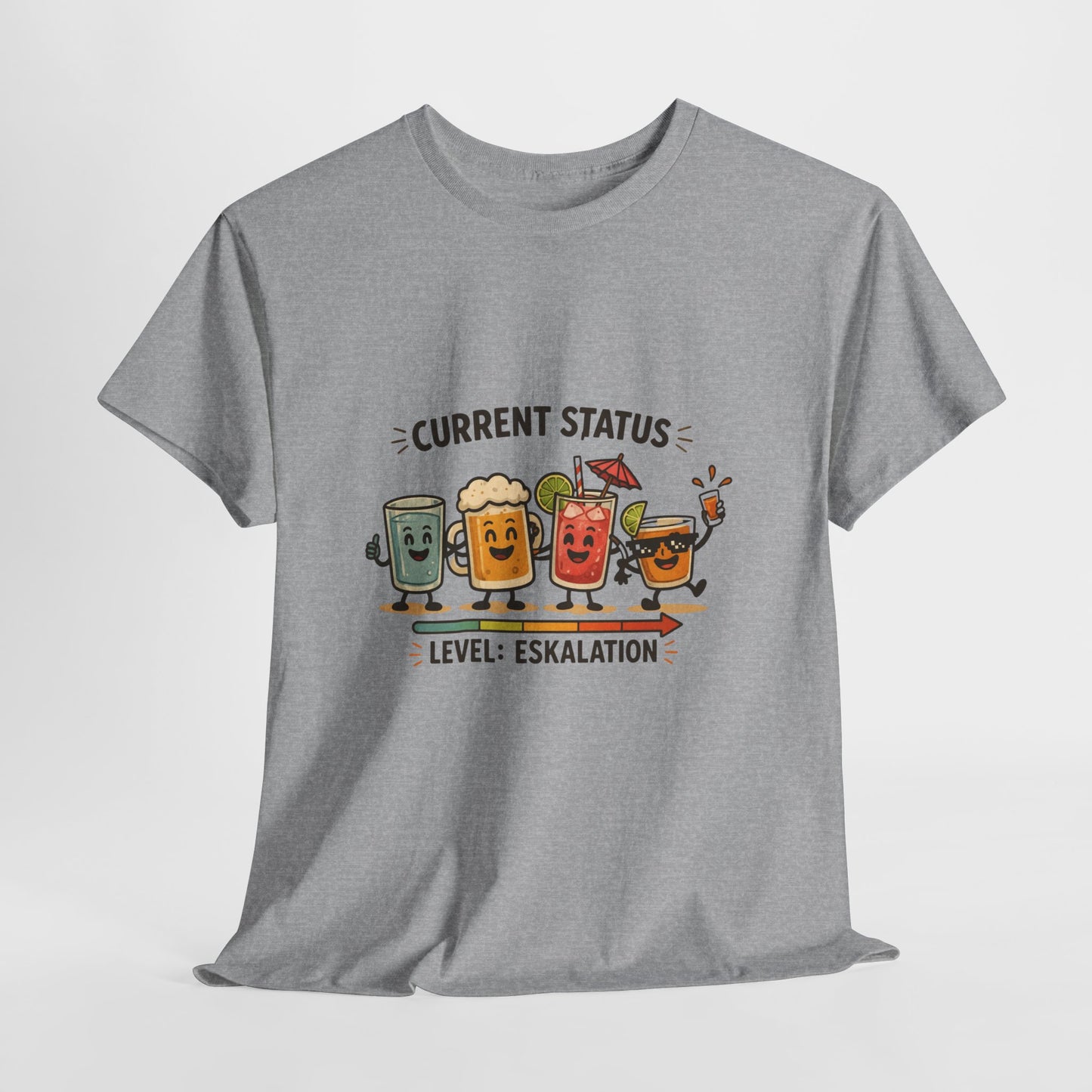 T-Shirt – Current Status Level: Eskalation