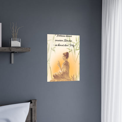 Poster – Vertraue deiner inneren Stimme
