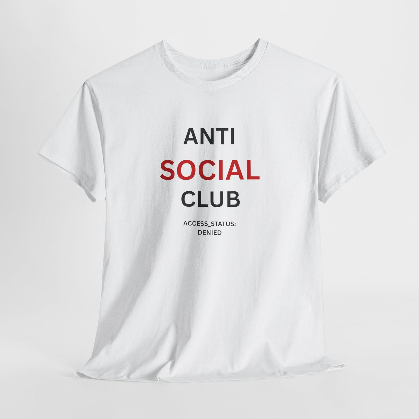 T-Shirt – Anti Social Club 'Acces Denied'