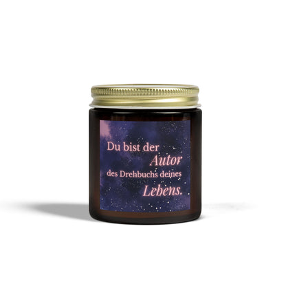 Kerze- Du bist der Autor deines Lebens