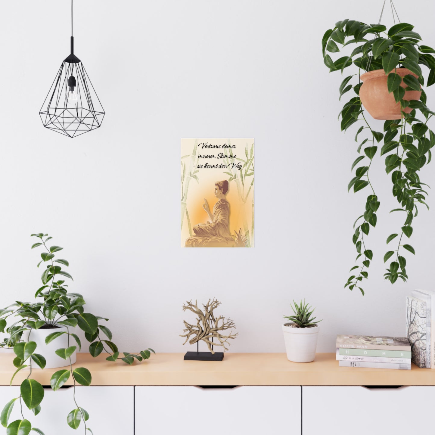 Poster – Vertraue deiner inneren Stimme