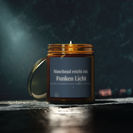 Statement Kerze –  Funken Licht