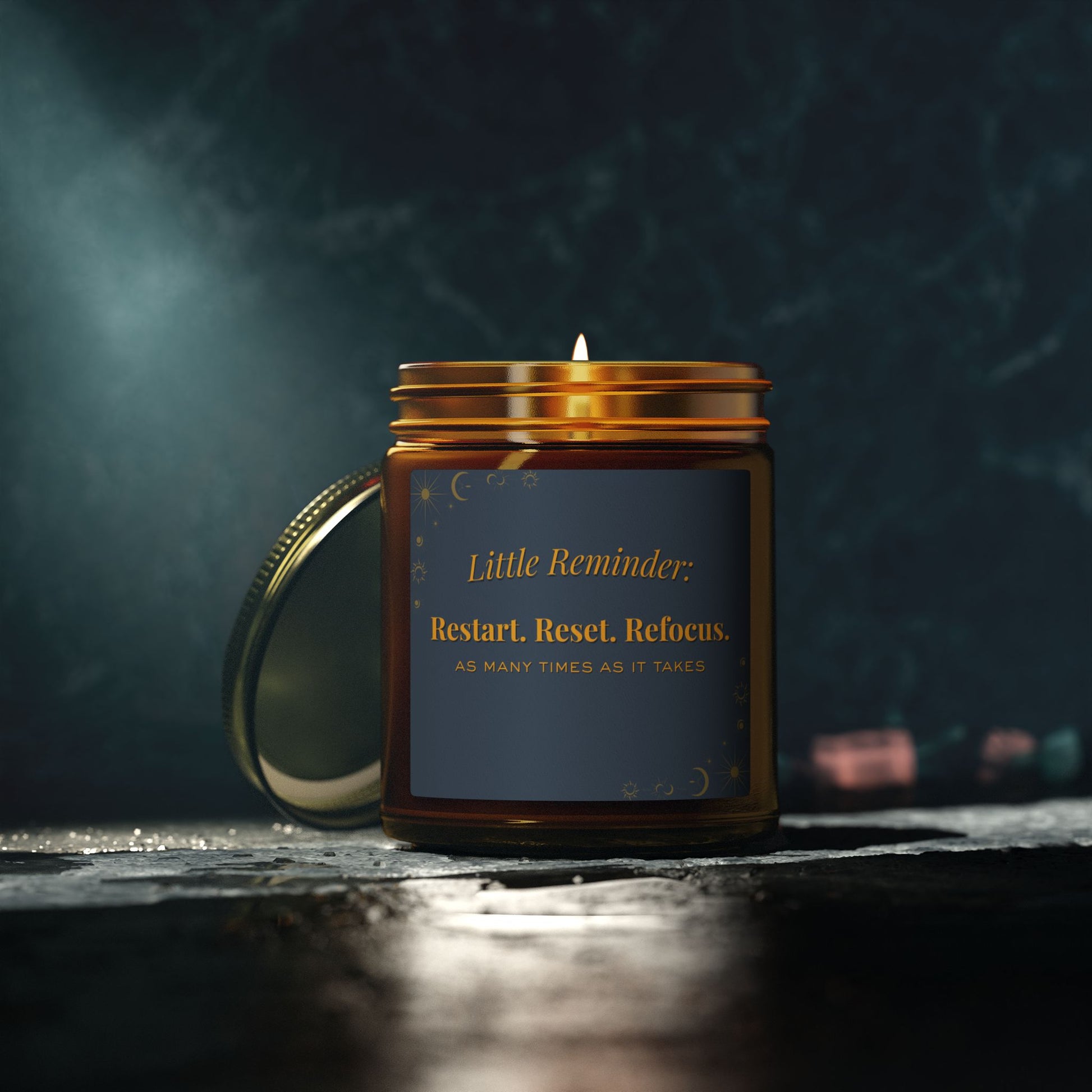 Quote Candle – Little Reminder - sunny.side-Productions