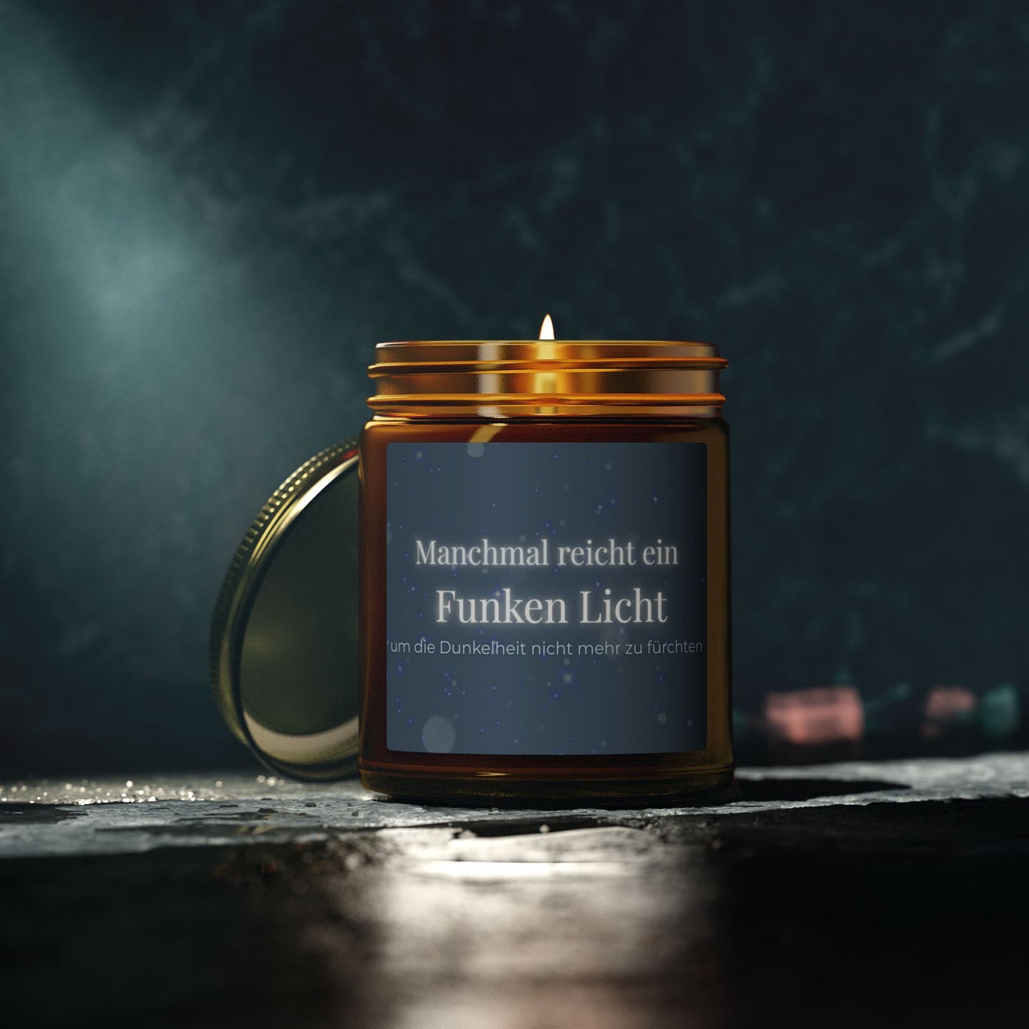 Statement Kerze –  Funken Licht