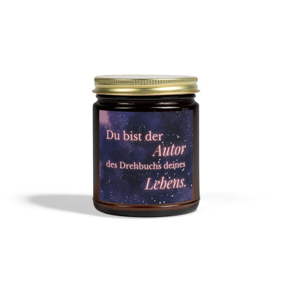 Kerze- Du bist der Autor deines Lebens
