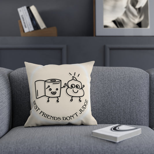 Zierkissen – Best Friends don’t judge
