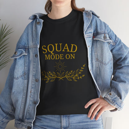 T-Shirt – Squad Mode On (Gold Edition)