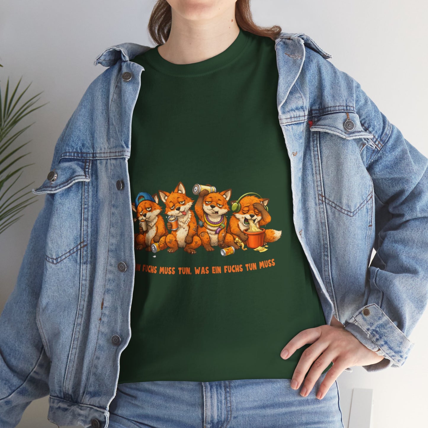 T-Shirt – Ein Fuchs muss tun