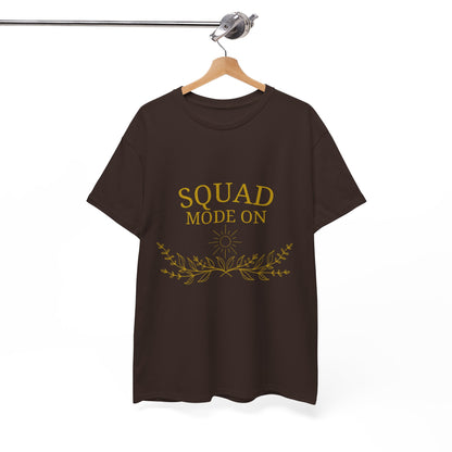 T-Shirt – Squad Mode On (Gold Edition)