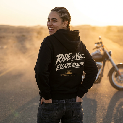 Hoodie – Ride The Vibe. Escape Reality.