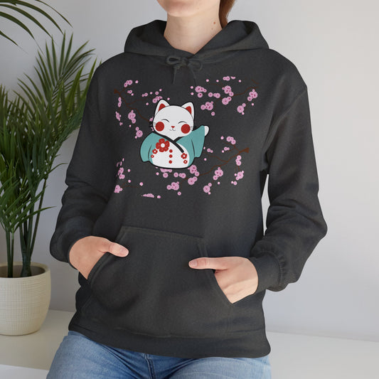 Maneki- Neko Hoodie - sunny.side-Productions