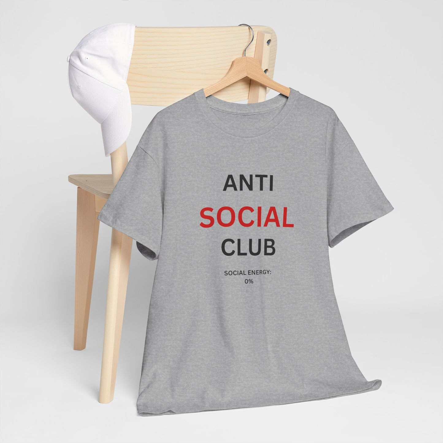 T-Shirt – Anti Social Club „Social Energy 0%“