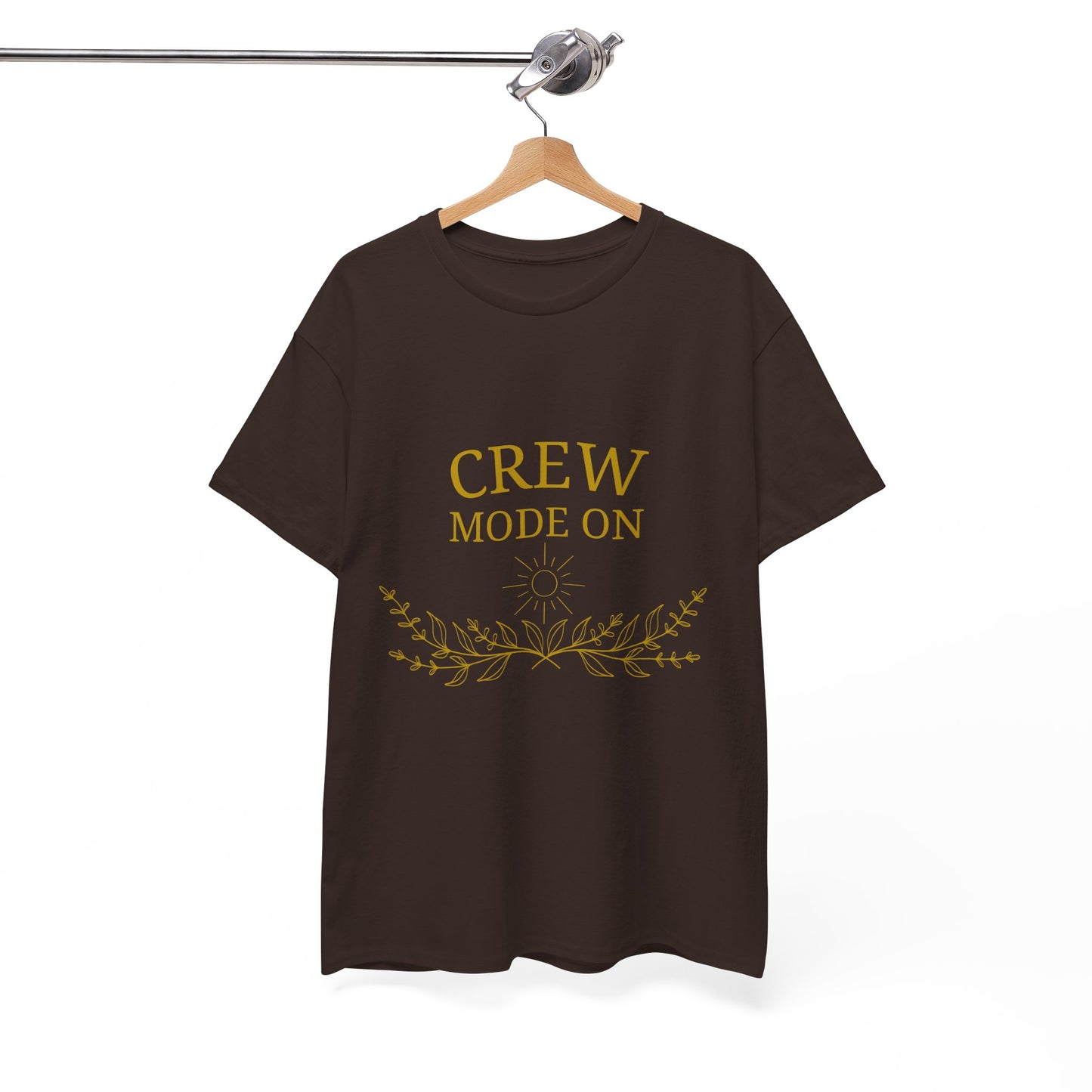 T-Shirt – Crew Mode On (Gold edition)
