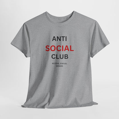 T-Shirt – Anti Social Club 'Acces Denied'