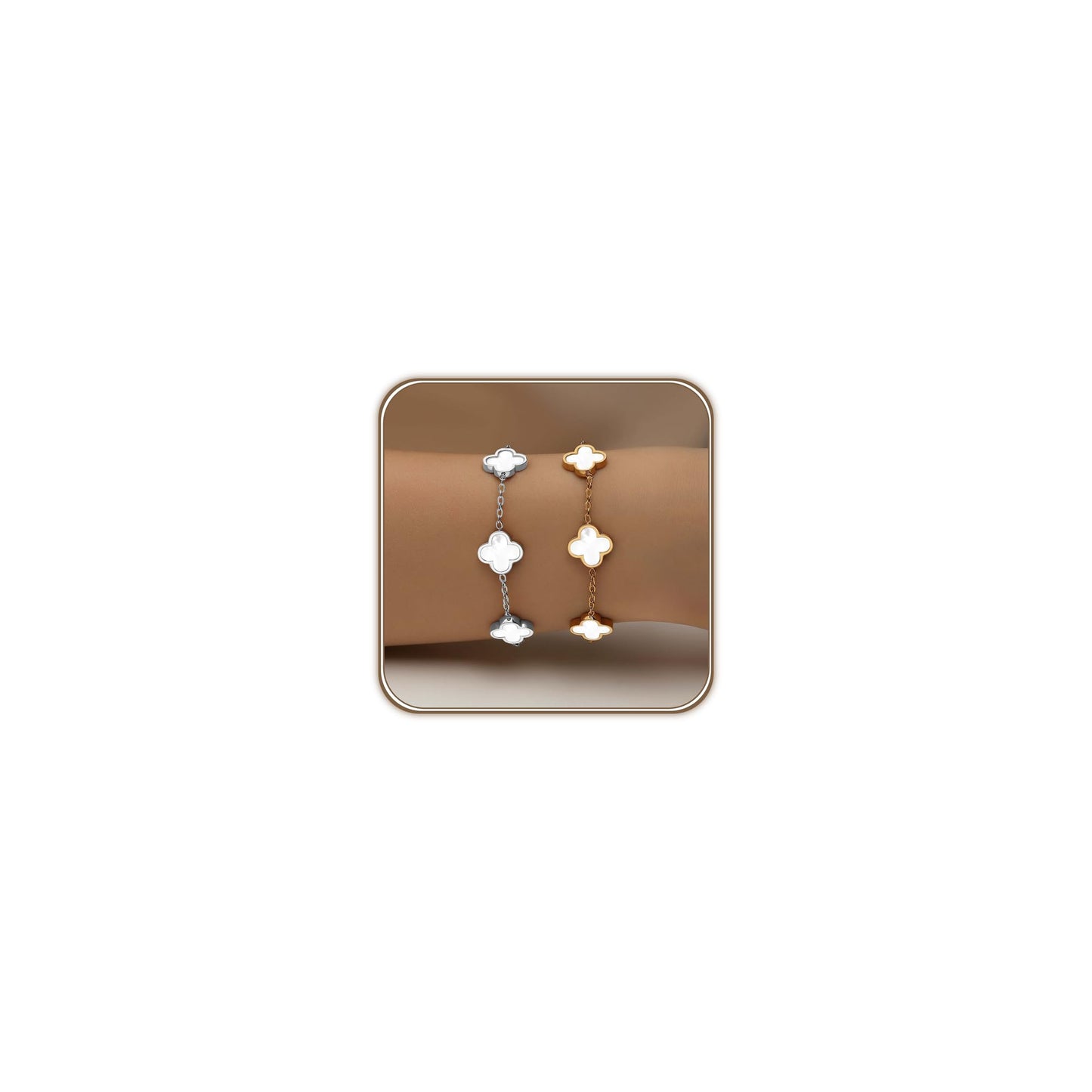 Stilvolles Glück- Armband-Set - sunny.side-Productions