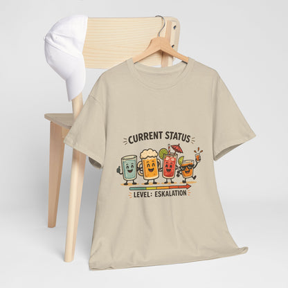 T-Shirt – Current Status Level: Eskalation
