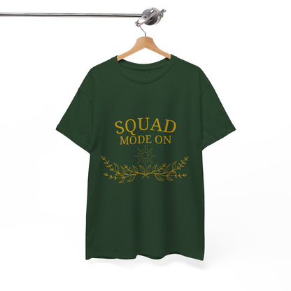 T-Shirt – Squad Mode On (Gold Edition)
