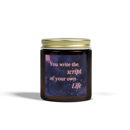 Kerze- You write the script of your own life