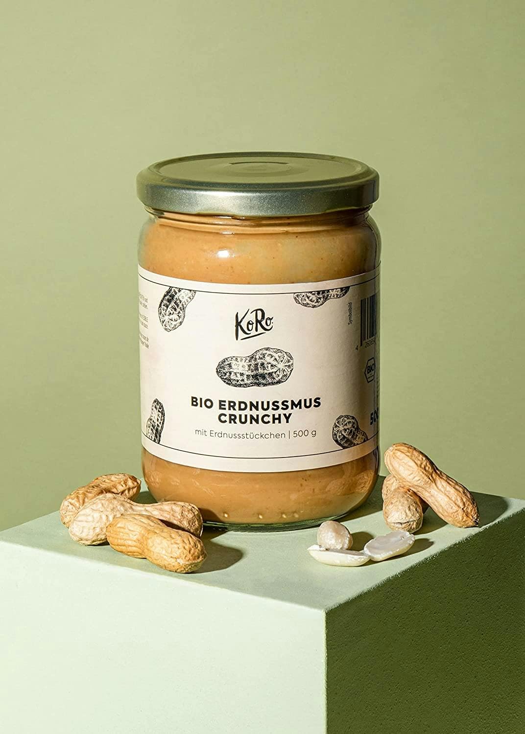 KoRo - Bio Crunchy Erdnussmus - 500 g