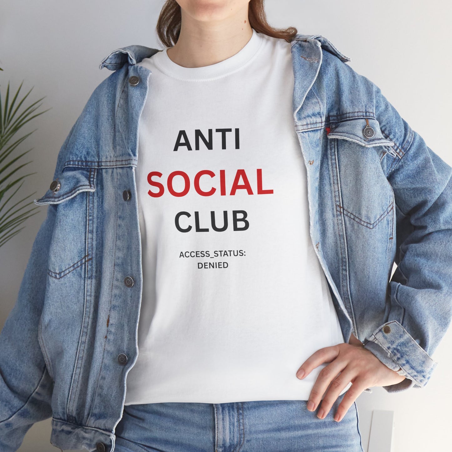 T-Shirt – Anti Social Club 'Acces Denied'