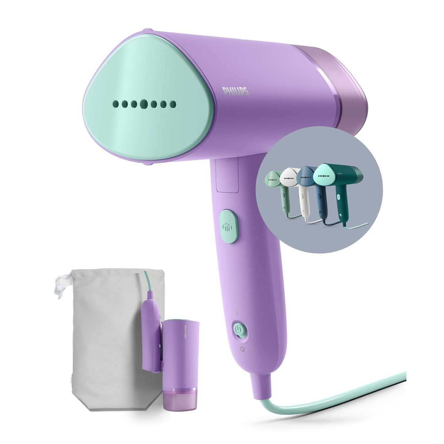 Tragbarer Dampfglätter - Faltenfrei in Sekunden - sunny.side-Productions