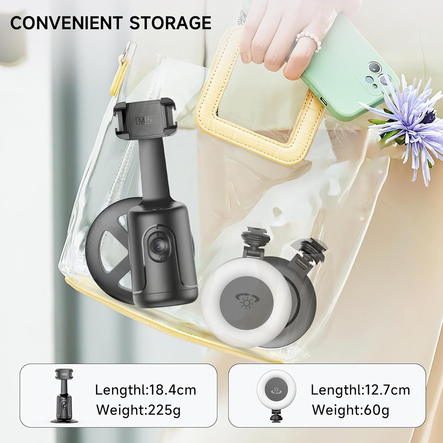 SelfieShow 360° Auto-Tracking Stativ - sunny.side-Productions