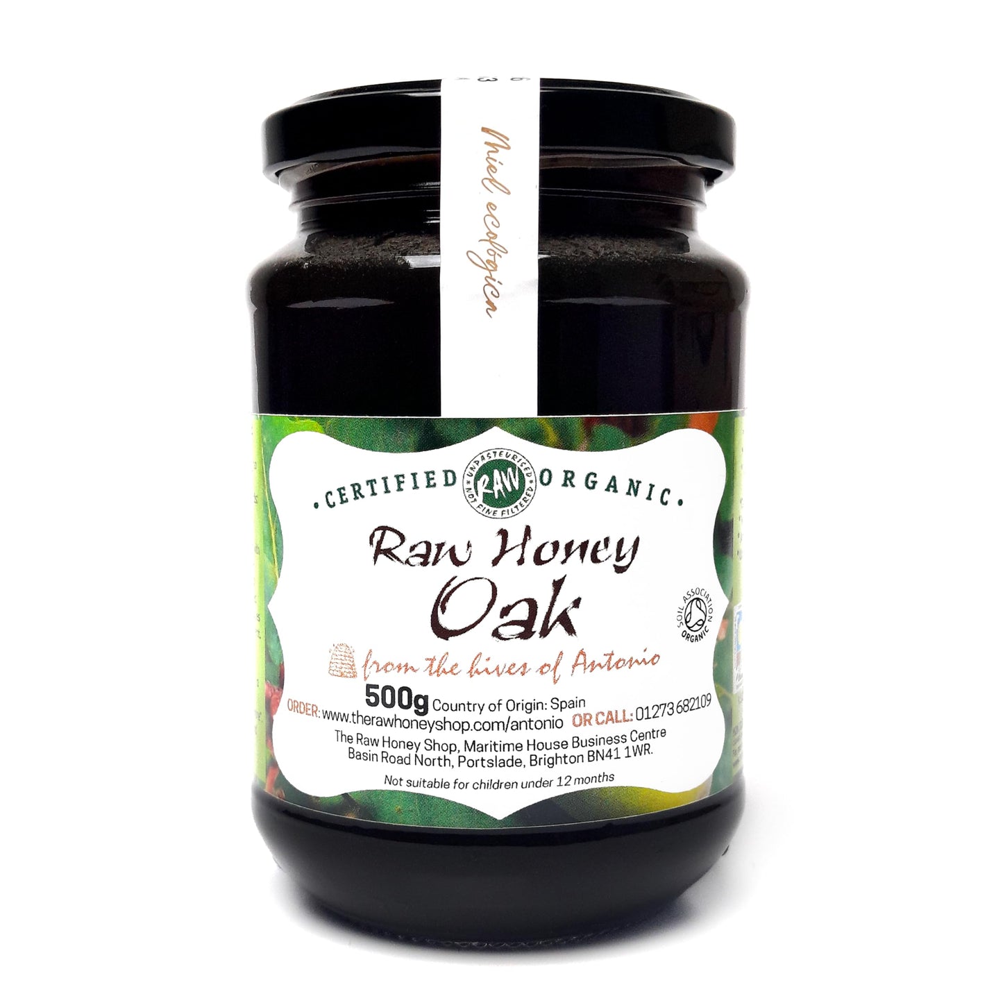 Antonio's Raw Certified Organic Wild Lavender Honey |Pure Wilderness Honey |Unpasteurised |Single Origin |The Raw Honey Shop |(1kg)