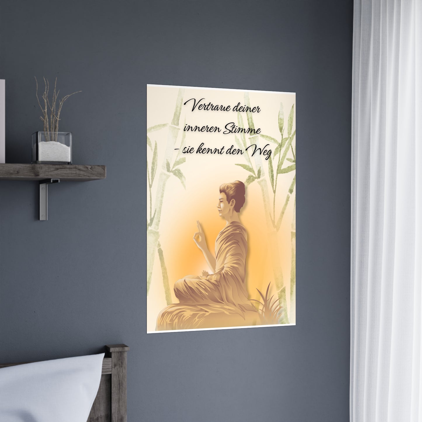 Poster – Vertraue deiner inneren Stimme