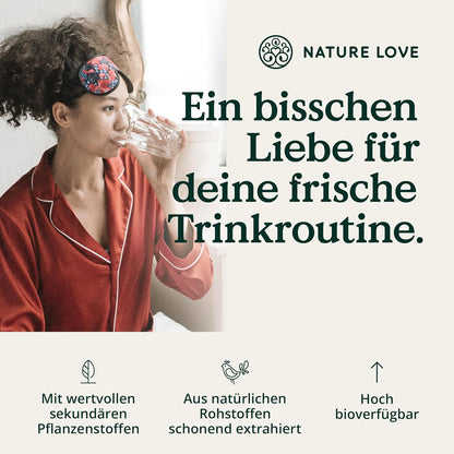 NATURE LOVE® Bio Grapefruitextrakt - 1200mg Bioflavonoide / 100ml - Laborgeprüft und Bio zertifiziert - Grapefruit Extrakt aus Kern und Schale - Hochdosiert, vegan und in Deutschland produziert