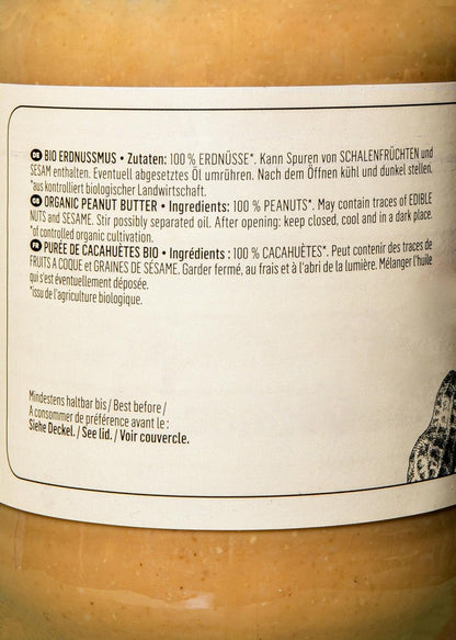 KoRo - Bio Crunchy Erdnussmus - 500 g