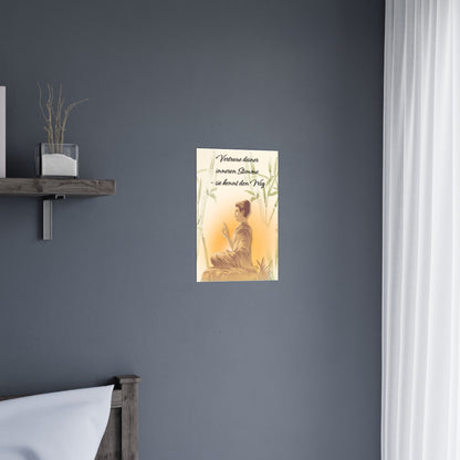 Poster – Vertraue deiner inneren Stimme