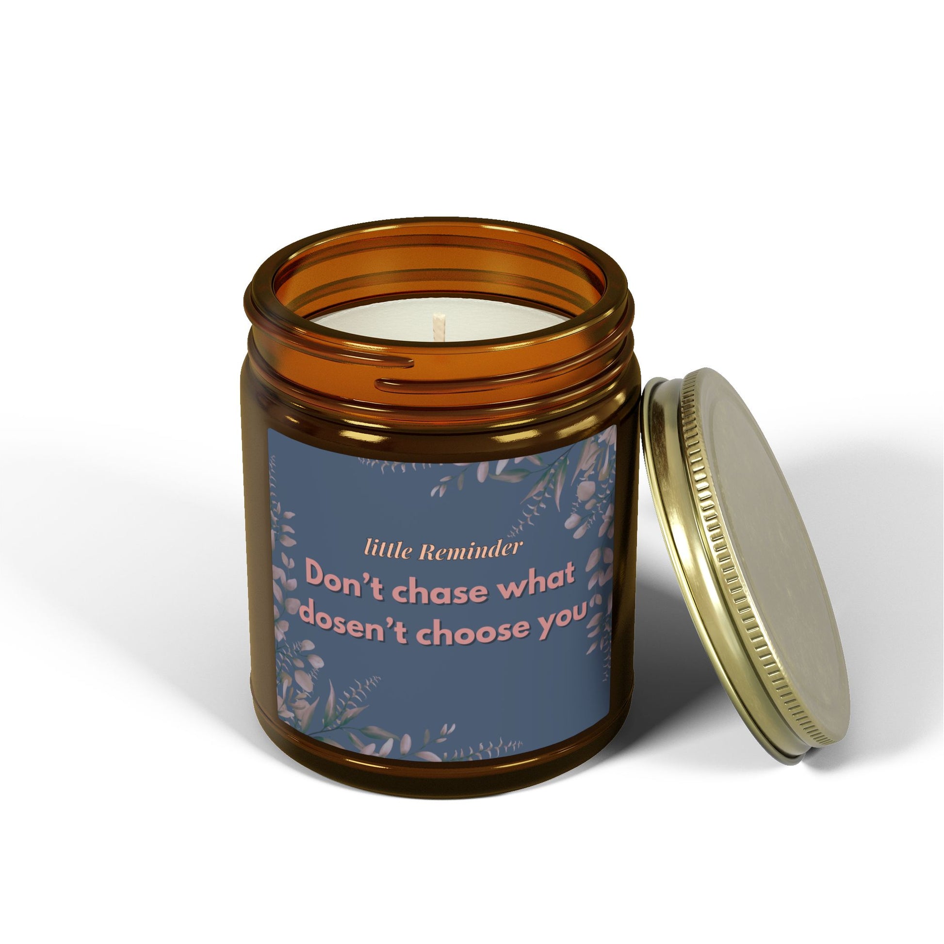 Quote Candle – Choose Yourself - sunny.side-Productions