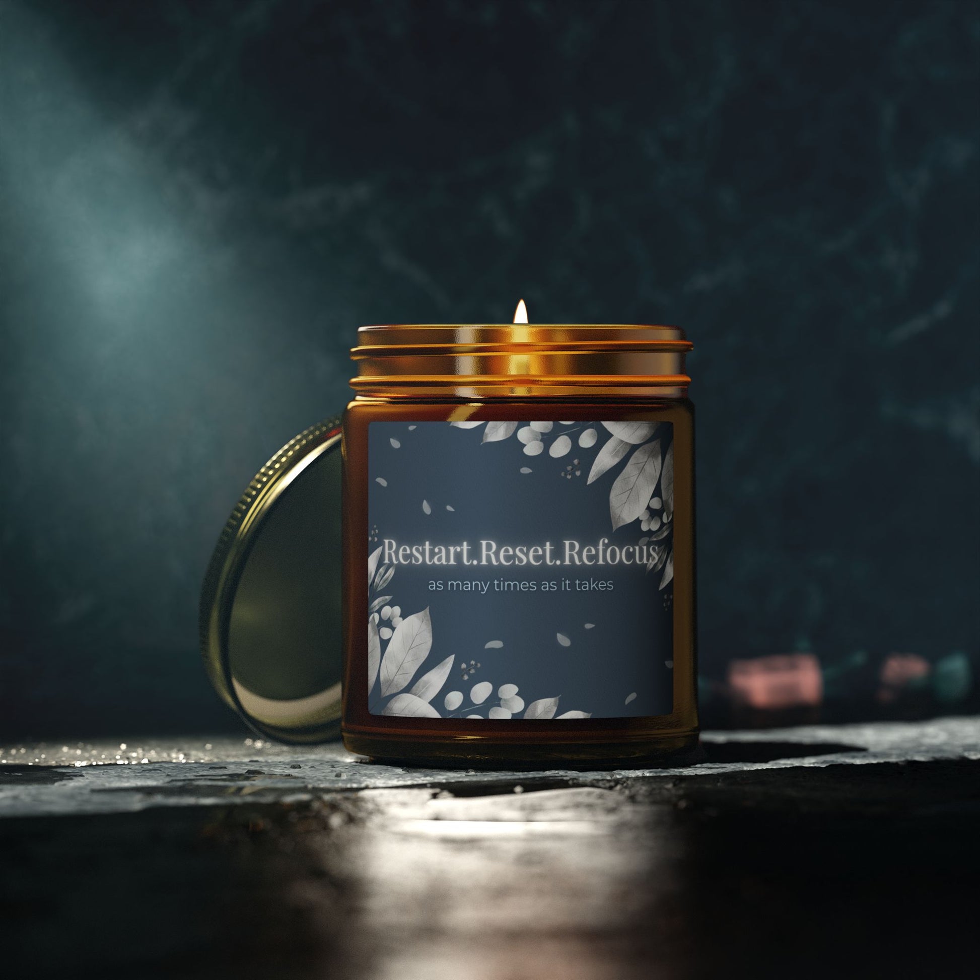 Quote Candle – Neustart - sunny.side-Productions