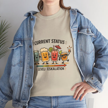 T-Shirt – Current Status Level: Eskalation