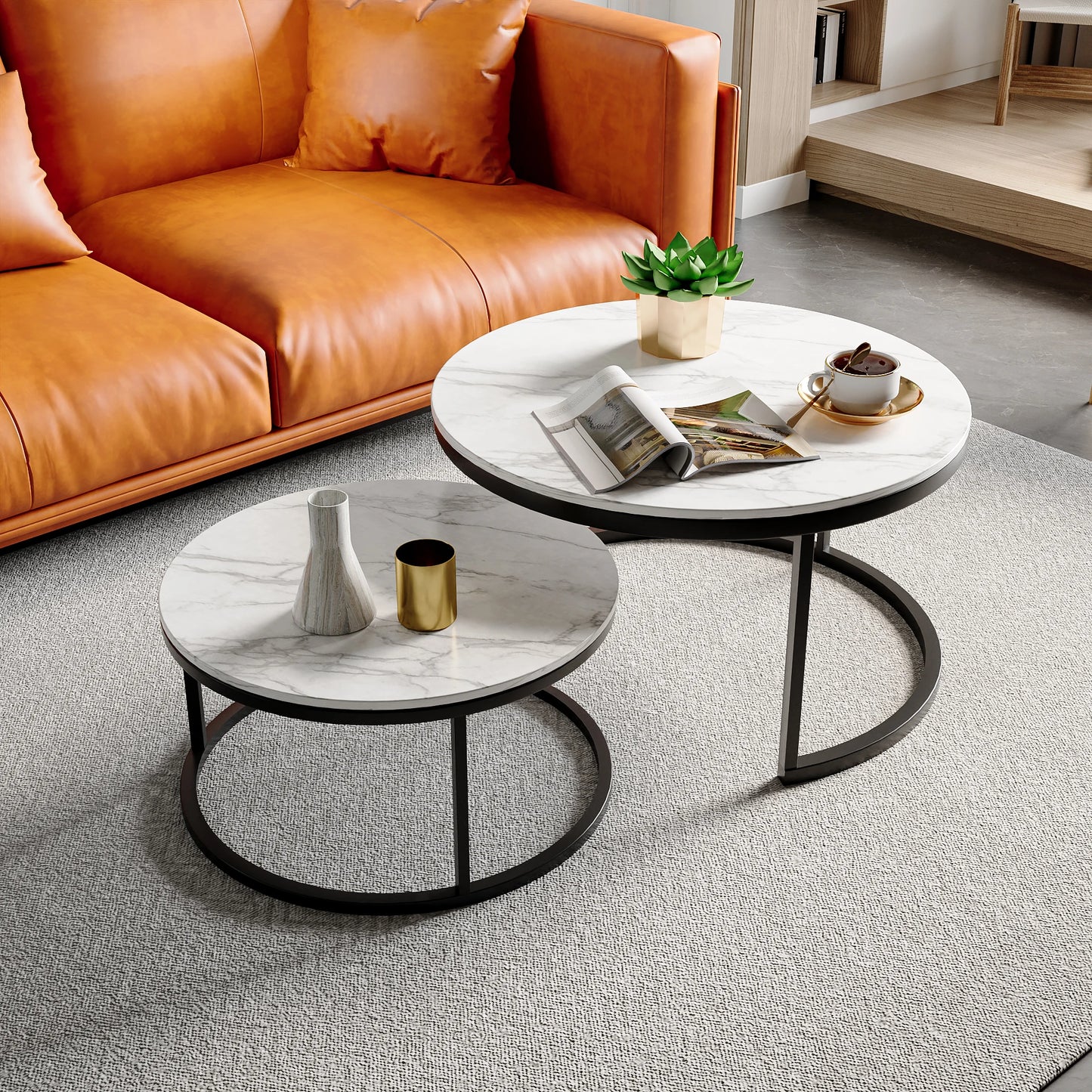 Design-Couchtisch-Set – Zeitlose Eleganz