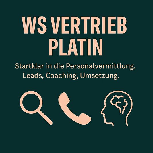 WS Vertrieb Platin – Dein Kickstart