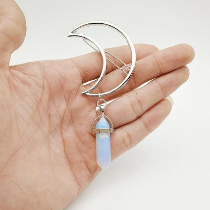 Magischer Haarschmuck- Halbmond - sunny.side-Productions