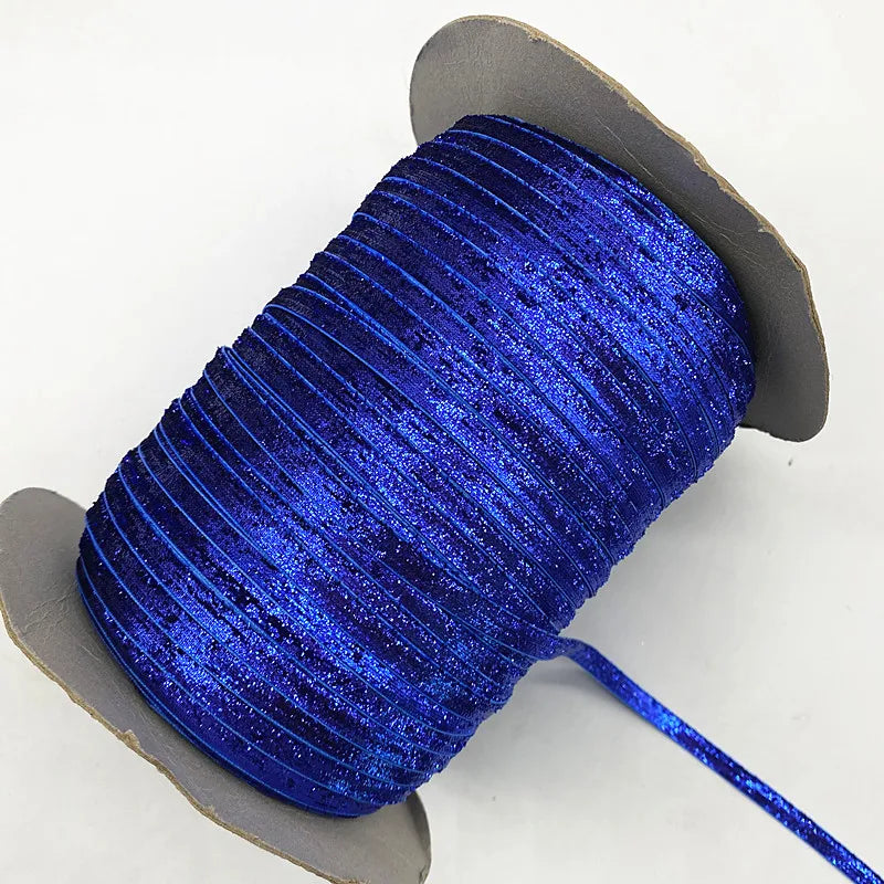 Glitter Samtband – Funkelnde Eleganz