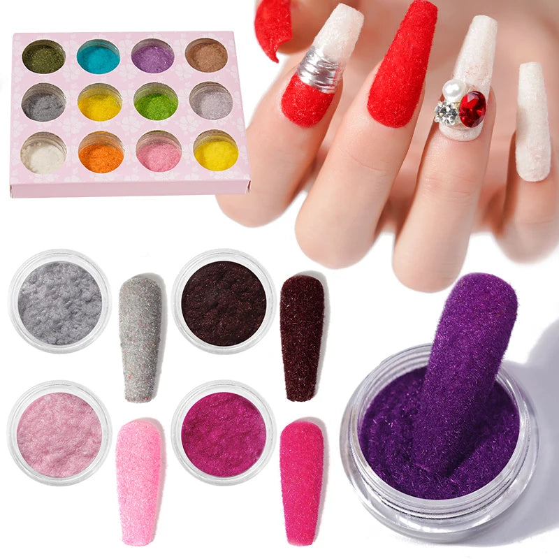 Nail Glitter Powder – Samt-Glitzer